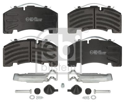 Brake Pad Set, disc brake FEBI BILSTEIN 16608