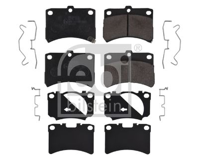 Brake Pad Set, disc brake FEBI BILSTEIN 16661