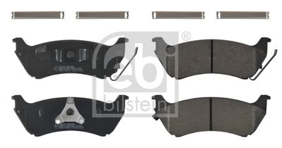 Brake Pad Set, disc brake FEBI BILSTEIN 16769