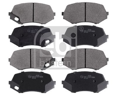 Brake Pad Set, disc brake FEBI BILSTEIN 16947