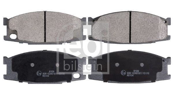 FEBI BILSTEIN 16949 Brake Pad Set, disc brake