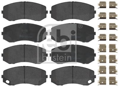 Brake Pad Set, disc brake FEBI BILSTEIN 16950