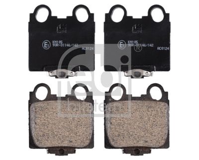 Brake Pad Set, disc brake FEBI BILSTEIN 170265