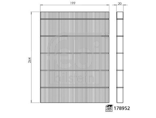 FEBI BILSTEIN 178952 Filter, cabin air