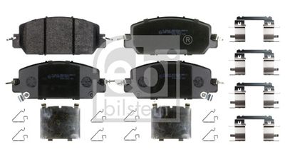 Brake Pad Set, disc brake FEBI BILSTEIN 184438