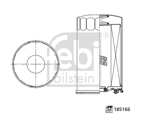 FEBI BILSTEIN 185166 Coolant Filter
