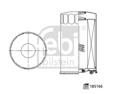 Coolant Filter FEBI BILSTEIN 185166