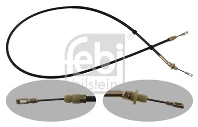 Cable Pull, parking brake FEBI BILSTEIN 34395