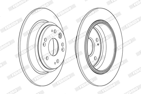 FERODO DDF1894C Brake Disc