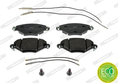 Brake Pad Set, disc brake FERODO FDB1411