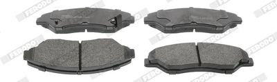 Brake Pad Set, disc brake FERODO FDB1536