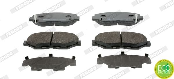 FERODO FDB1658 Brake Pad Set, disc brake