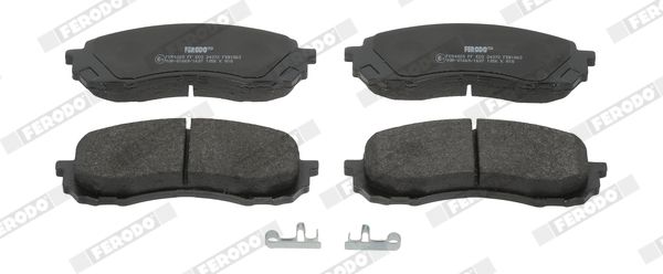 FERODO FDB1863 Brake Pad Set, disc brake
