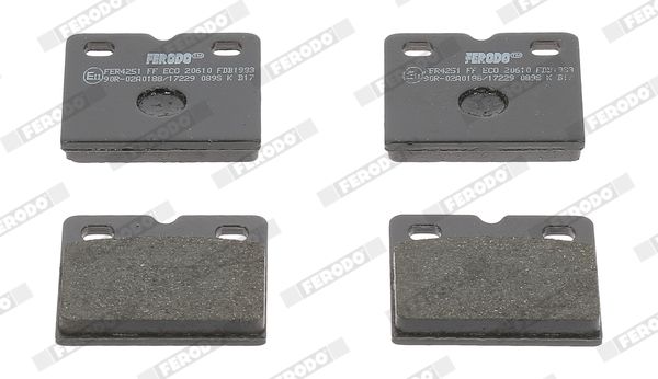 FERODO FDB1983 Brake Pad Set, disc brake