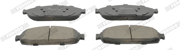 FERODO FDB4002 Brake Pad Set, disc brake