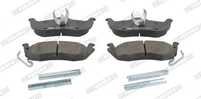 Brake Pad Set, disc brake FERODO FDB4075