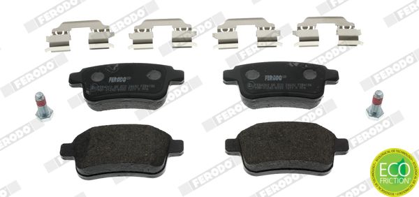 FERODO FDB4186 Brake Pad Set, disc brake