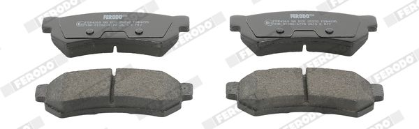 FERODO FDB4295 Brake Pad Set, disc brake