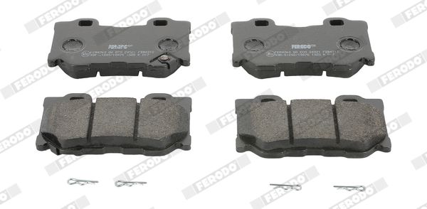 FERODO FDB4312 Brake Pad Set, disc brake