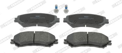 Brake Pad Set, disc brake FERODO FDB4869