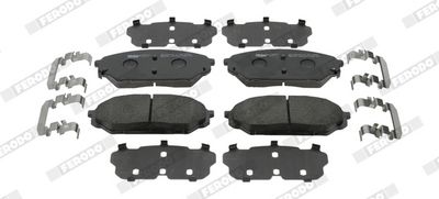 Brake Pad Set, disc brake FERODO FDB4889