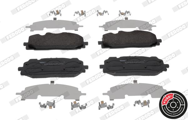 FERODO FDB4967 Brake Pad Set, disc brake