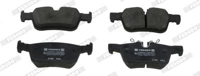 Brake Pad Set, disc brake FERODO FDB5241
