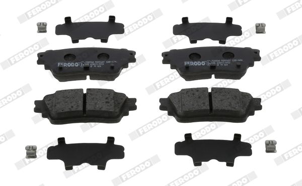 FERODO FDB5540 Brake Pad Set, disc brake