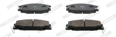Brake Pad Set, disc brake FERODO FDB678