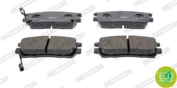 FERODO FDB804 Brake Pad Set, disc brake