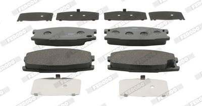 Brake Pad Set, disc brake FERODO FVR1701