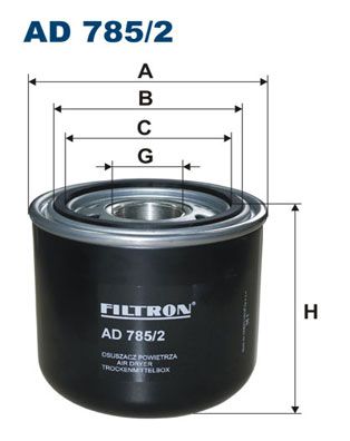 FILTRON AD 785/2 Air Dryer Cartridge, compressed-air system