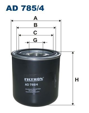 FILTRON AD 785/4 Air Dryer Cartridge, compressed-air system