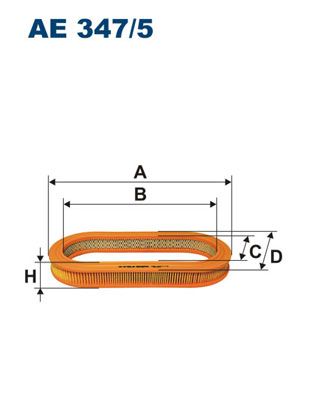 FILTRON AE 347/5 Air Filter