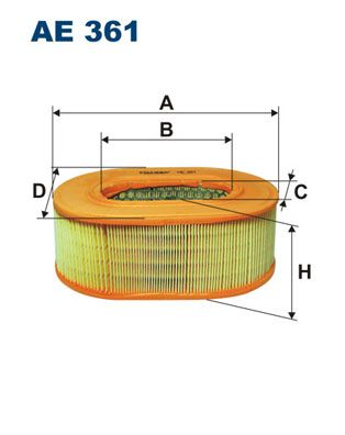 Air Filter FILTRON AE 361