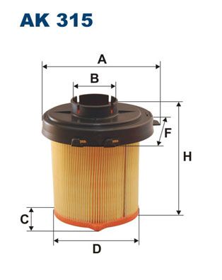 Air Filter FILTRON AK 315