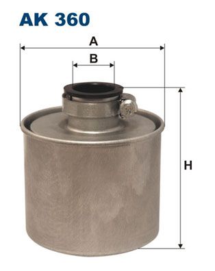 FILTRON AK 360 Air Filter, compressor intake