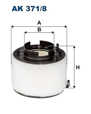 Air Filter FILTRON AK 371/8