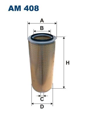 Air Filter FILTRON AM 408