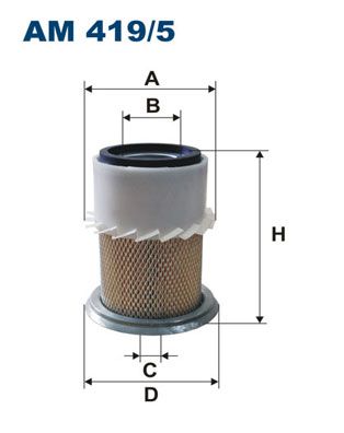 FILTRON AM 419/5 Air Filter