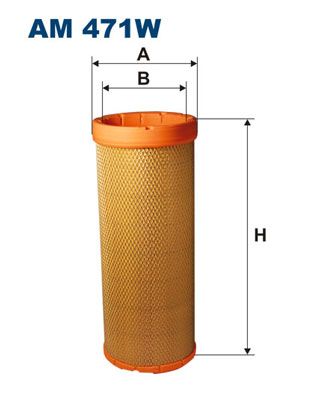 FILTRON AM 471W Secondary Air Filter