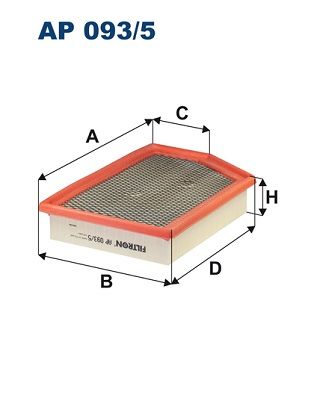 Air Filter FILTRON AP 093/5