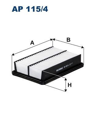 Air Filter FILTRON AP 115/4