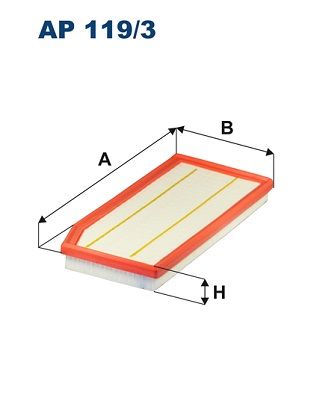 Air Filter FILTRON AP 119/3