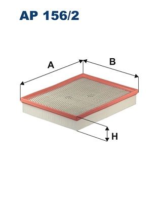 Air Filter FILTRON AP 156/2