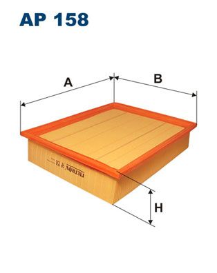 Air Filter FILTRON AP 158