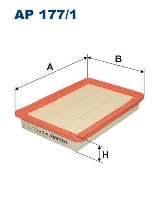 Air Filter FILTRON AP 177/1