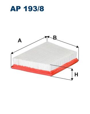 Air Filter FILTRON AP 193/8