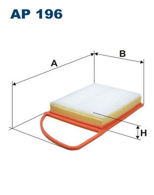 Air Filter FILTRON AP 196