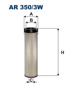 FILTRON AR 350/3W Secondary Air Filter